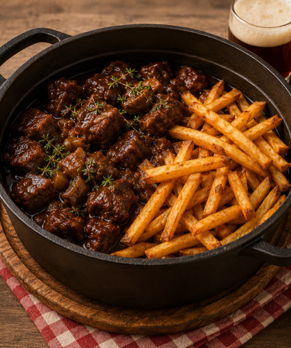 Carbonnade Flamande aux Frites : Recette Traditionnelle