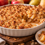 Crumble pomme-poire gourmand