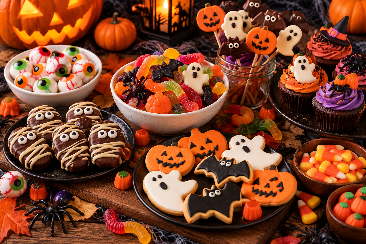 sucreries Halloween, bonbons Halloween, recette Halloween sucrée, dessert Halloween facile, gâteau Halloween, biscuits Halloween, goûter Halloween, friandises Halloween, recette Halloween enfant, buffet Halloween, cupcakes Halloween, biscuits fantômes, biscuits citrouille Halloween, bonbons Halloween maison, idées Halloween gourmandes, dessert Halloween enfant, recette Halloween facile