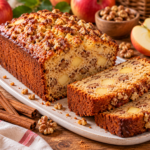 Cake d’automne moelleux aux pommes et noix