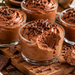 Mousse au chocolat gourmand et rustique