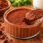 verrine Mousse au chocolat onctueuse au cacao