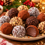 Truffes chocolatées de Noël gourmandes